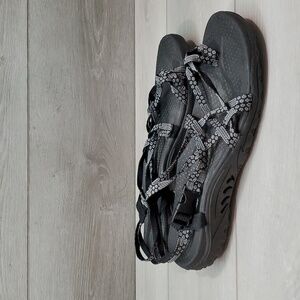 Skechers Womens Outdoor Lifestyle Loop Toe Sandals Flats shoes sz 11